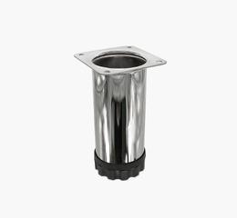 Ніжка меблева Bravo Barrel D51 хром, 120 мм