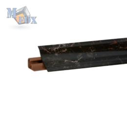 Плінтус Korner низький Мармур Маквіна чорний 6094 (акс. 619), 3м