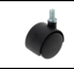 Ролик ДС D40, пластиковий з штіфтом М8