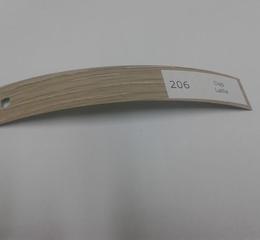Крайка Меламінова Zbytex 21 мм 3гр 206 дуб латте