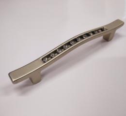Ручка OSKAR 5191/160 з камінням матове золото