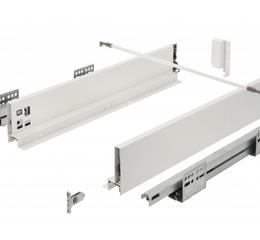 Направляюча GTV AxisPro Box Push To Open 500/84, низький білий