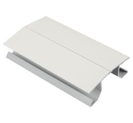 Цоколь L=4000, H=100, білий матовий. Кут універсальний