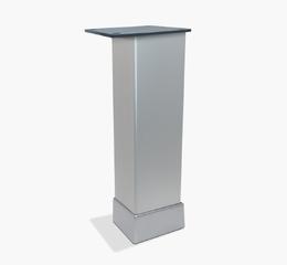 Ніжка меблева Bravo Tower 40*40*120, матовий хром