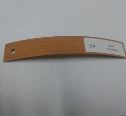 Крайка Меламінова Zbytex 21 мм 4гр 34 бук темний