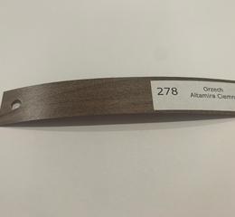 Крайка Меламінова Zbytex 21 мм 4гр 278 горіх альтаміра темний