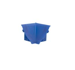 Плінтус ElmechPlast (низький). Кут внутрішній 59 синій