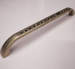 Ручка OSKAR 5196/160 матове золото з камінням