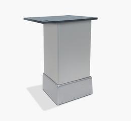 Ніжка меблева Bravo Tower 40*40*80, матовий хром