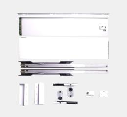 Направляюча ДС SlimBox, 18 мм 550/86 білий