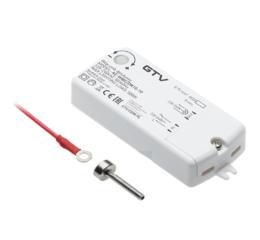 Освітлення GTV Вимикач сенсорний під гвинт 230V 500W дріт 2м, білий