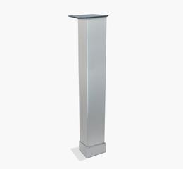 Ніжка меблева Bravo Tower 40*40*250, матовий хром