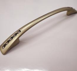 Ручка OSKAR 5308/96 SEMBOL з камінням матове золото