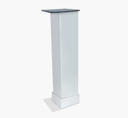 Ніжка меблева Bravo Tower 40*40*150, білий