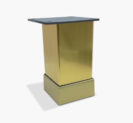 Ніжка меблева Bravo Tower 40*40*80, золото браш