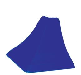 Плінтус ElmechPlast (низький). Кут зовнішній 59, синій