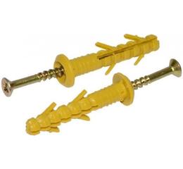 Дюбель забивний BE D6*80 з шапкою з шурупом