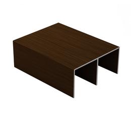Розсувна система Направляюча верхня Коньяк, двухрядна ЛАЙТ 5,5