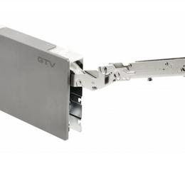 Підйомний механізм GTV Horizon (300-650мм) 2,8-7кг, з дотягом, графіт