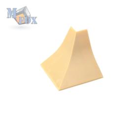 Плінтус Korner низький .Кут зовнішній Крем 601