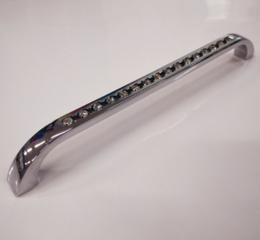 Ручка OSKAR 5196/160 хром з камінням