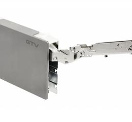 Підйомний механізм GTV Horizon (250-450мм) 2-5кг, з дотягом, графіт