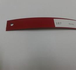 Крайка Меламінова Zbytex 21 мм 4гр 187 бордо