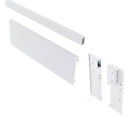 Направляюча GTV AxisPro Box Передня панель 1200мм+ кріплення+ релінг для внутр. ящика H=116мм, білий