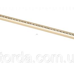 Ручка OSKAR 5218-04/160-192 з камінням матове золото