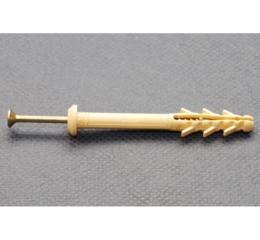 Дюбель забивний D6*55 нейлоновий з шурупом