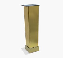 Ніжка меблева Bravo Tower 40*40*150, золото браш
