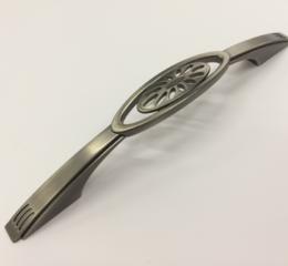 Ручка Virno Style Antigue 614/128 глян.браш/ант.срібло