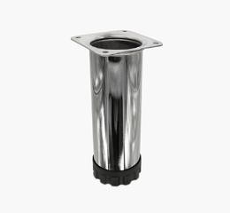Ніжка меблева Bravo Barrel D51 хром, 150 мм