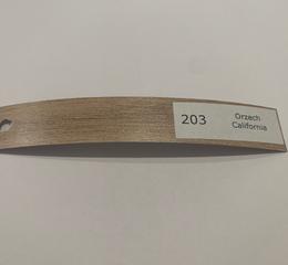 Крайка Меламінова Zbytex 21 мм 4гр 203 горіх каліфорнійський