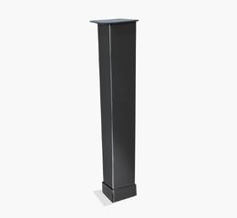 Ніжка меблева Bravo Tower 40*40*250, антрацит