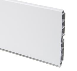 Цоколь Mesan L=4000, H=100, білий матовий