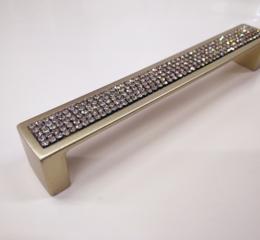 Ручка OSKAR 5303/160 матове золото з камінням
