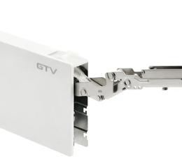 Підйомний механізм GTV Horizon (250-450мм) 2-5кг, PushToOpen, білий