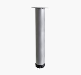 Ніжка меблева Bravo Barrel D51 матовий хром, 400 мм