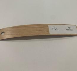 Крайка Меламінова Zbytex 21 мм 5гр 281 дуб артизан